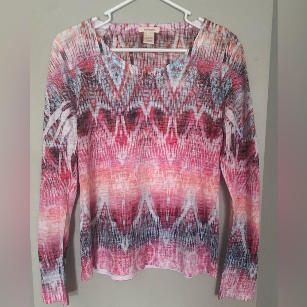 Sundance Y2K Multicolored  Long Sleeve Blouse - M
